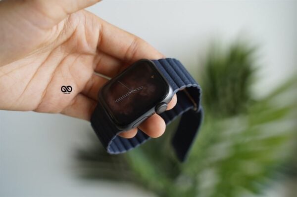 Dark Blue Magnetic Leather Loop for Apple Watch 40MM 41MM Series 4 5 6 7 8 9 SE SE 2 Gen - Image 6