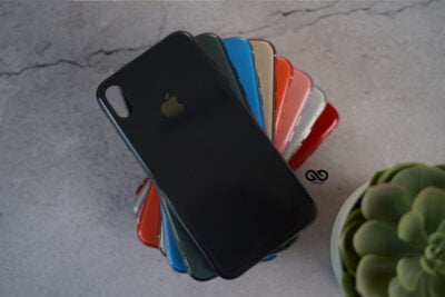 Glass Finish Soft Case For iPhone XS Max