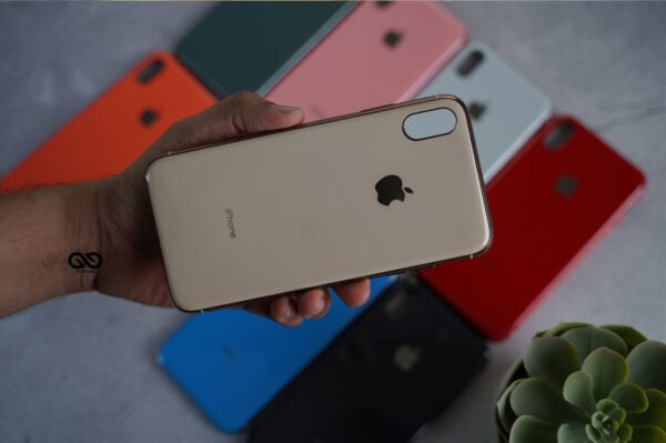 Soft Glass Finish TPU Finish Premium Case For iPhone XS Max - Image 3