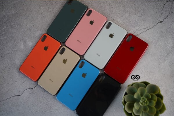 Glass Finish Soft Case for iPhone X/Xs