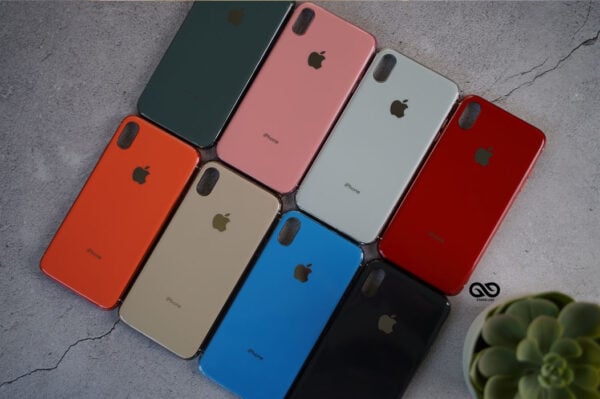 Glass Finish Soft Case for iPhone X/Xs - Image 4