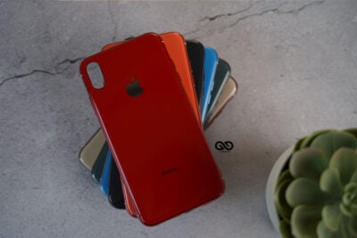 Glass Finish Soft Case for iPhone X/Xs