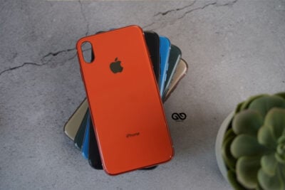Glass Finish Soft Case for iPhone X/Xs