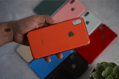 Glass Finish Soft Case for iPhone X/Xs