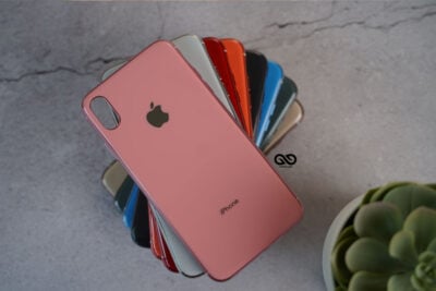 Glass Finish Soft Case for iPhone X/Xs