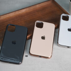 Glass finish soft case for iPhone 11