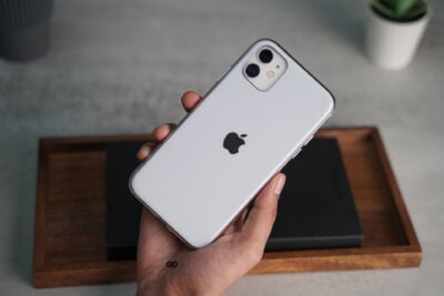 Glass finish soft case for iPhone 11