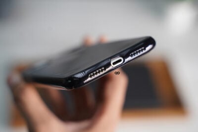 Glass finish soft case for iPhone 11