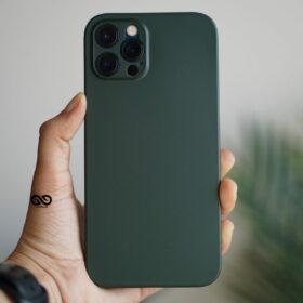 Green Ultra Thin Slim Case for iPhone 12 Pro