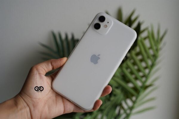 Frosted White Ultra Thin Slim Case for iPhone 11 (Phone Not Included) - Image 12