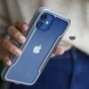 Grey Tactical Defense case for iphone 12 Mini