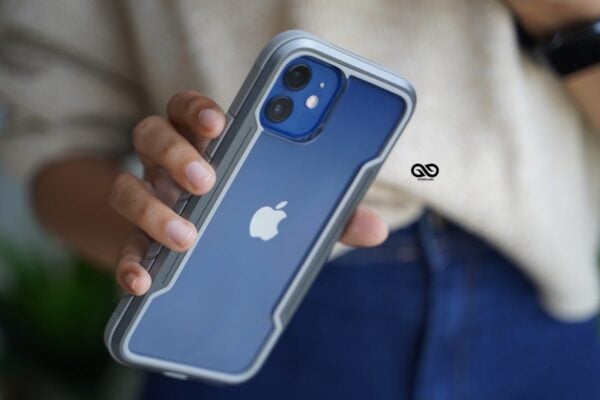 Grey Tactical Defense case for iphone 12 Mini