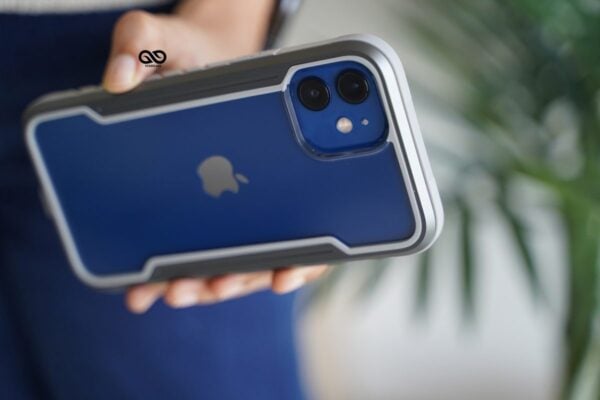 Grey Tactical Defense case for iphone 12 Mini - Image 4
