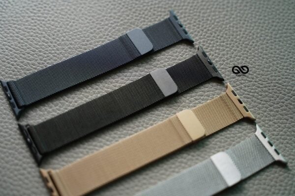 Magnetic Metal loop strap for Apple Watch 44MM 45MM 46MM Series 4 5 6 7 8 9 10 SE SE 2 Gen - Image 56