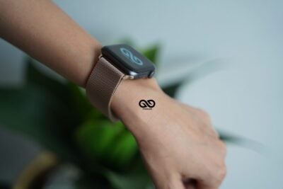 Magnetic Metal loop strap for Apple Watch 44MM 45MM 46MM Series 4 5 6 7 8 9 10 SE SE 2 Gen