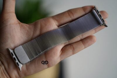 Magnetic Metal loop strap for Apple Watch 44MM 45MM 46MM Series 4 5 6 7 8 9 10 SE SE 2 Gen