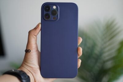 Sapphire Blue Ultra Thin Slim Case for iPhone 12 Pro Max