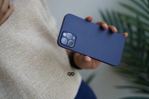 Sapphire Blue Ultra Thin Slim Case for iPhone 12 Pro Max - Image 4