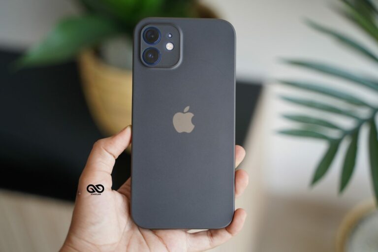 Gradient Black Ultra Thin Slim Case for iPhone 12 Mini - Starelabs India