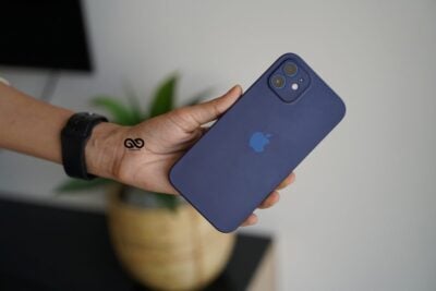 Sapphire Blue Ultra Thin Case for iPhone 12 Mini