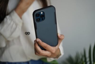 Black Slim Armor Matte Case for iPhone 12 Pro Max