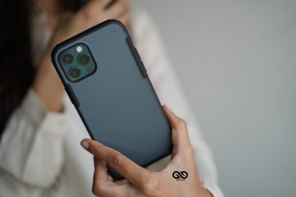 Black Slim Armor Matte Case for iPhone 12 Pro Max