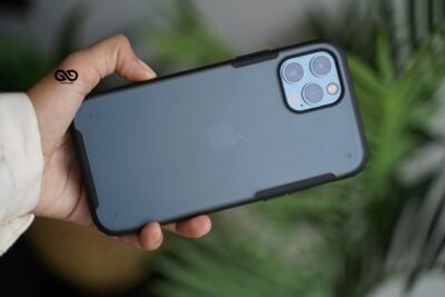 Black Slim Armor Matte Case for iPhone 12 Pro Max