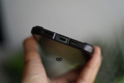 Black Fiber Bumper for iPhone 12 Pro Max (Bumper, not a Case)