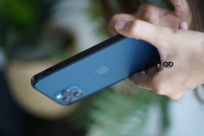 Black Fiber Bumper for iPhone 12 Pro Max (Bumper, not a Case)
