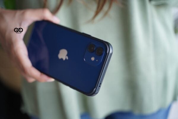 Midnight Blue Fiber Bumper for iPhone 12 (Bumper, not a Case) - Image 3