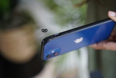 Midnight Blue Fiber Bumper for iPhone 12 (Bumper, not a Case)
