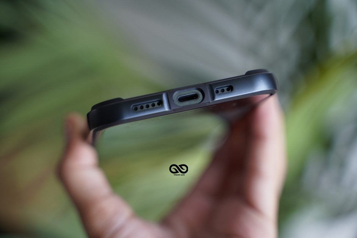Midnight Blue Fiber Bumper for iPhone 12 (Bumper, not a Case)