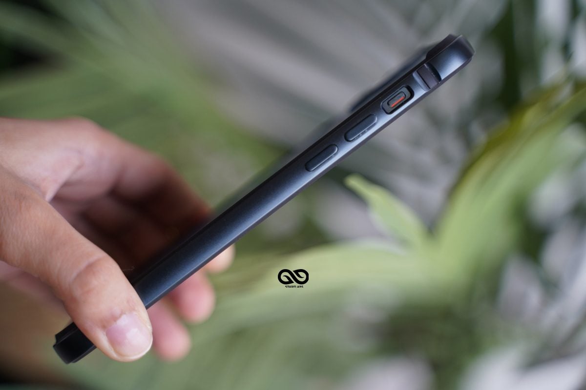 Midnight Blue Fiber Bumper for iPhone 12 (Bumper, not a Case)