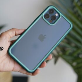 Drop Protection Midnight Green Minimal Case for iPhone 12 Pro Max