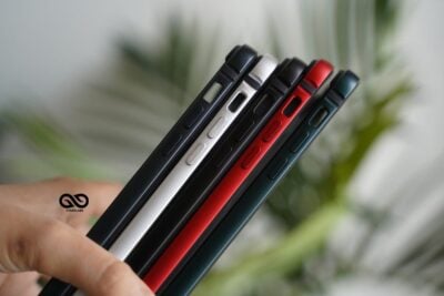 Midnight Blue Fiber Bumper for iPhone 12 (Bumper, not a Case)