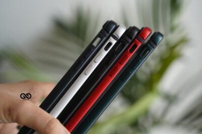 Midnight Blue Fiber Bumper for iPhone 12 (Bumper, not a Case)