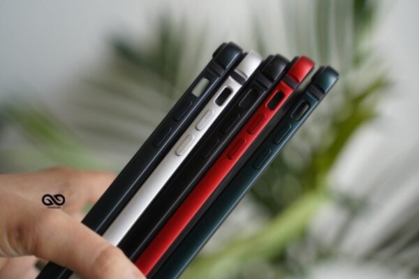 Midnight Blue Fiber Bumper for iPhone 12 (Bumper, not a Case) - Image 4