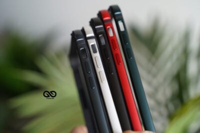 Midnight Blue Fiber Bumper for iPhone 12 (Bumper, not a Case)