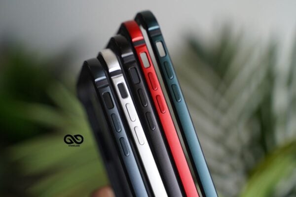 Midnight Blue Fiber Bumper for iPhone 12 (Bumper, not a Case) - Image 32