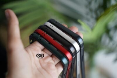Midnight Blue Fiber Bumper for iPhone 12 (Bumper, not a Case)