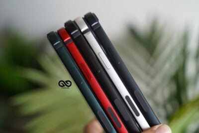 Midnight Blue Fiber Bumper for iPhone 12 (Bumper, not a Case)