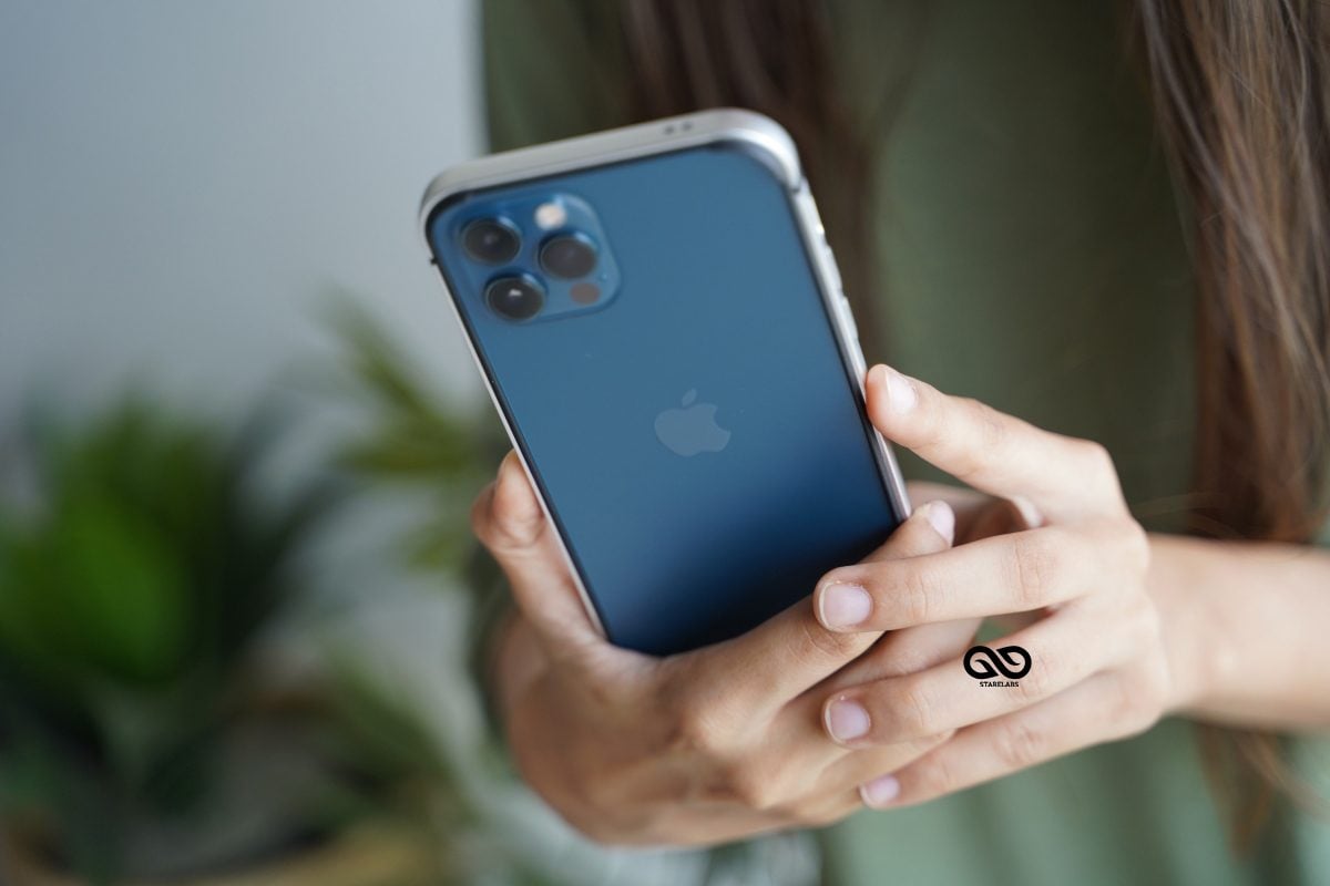 Silver Fiber Bumper for iPhone 12 Pro Max (Bumper, not a Case) 25 Silver Fiber Bumper for iPhone 12 Pro Max (Bumper, not a Case) - Image 25