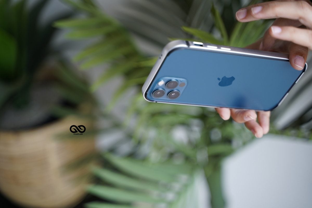 Silver Fiber Bumper for iPhone 12 Pro Max (Bumper, not a Case) 3 Silver Fiber Bumper for iPhone 12 Pro Max (Bumper, not a Case) - Image 3