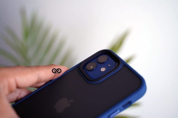 Pacific Blue Drop Proof Sleek Matte Case for iPhone 12 - Image 11