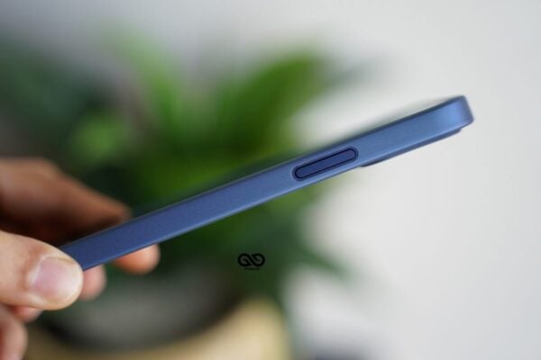Azure Blue Ultra Thin Case for iPhone 12 - Image 3