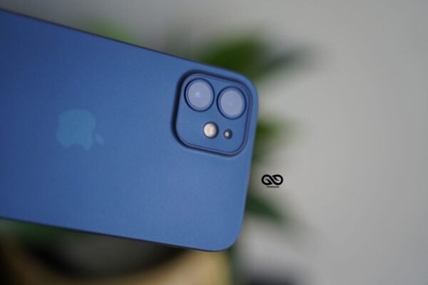 Azure Blue Ultra Thin Case for iPhone 12 - Image 10