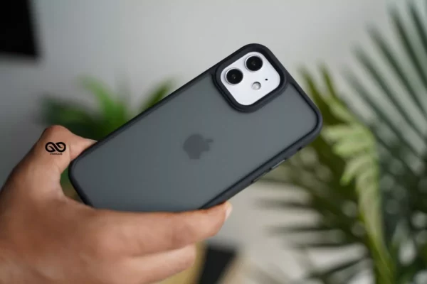 Black Drop Proof Sleek Matte Case for iPhone 12