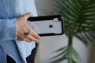 Black Tactical Defense Case for iPhone Xr
