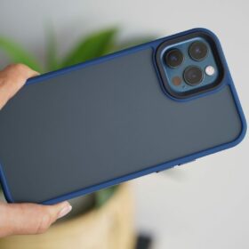 Pacific Blue Drop Proof Sleek Matte Case for iPhone 12 Pro Max