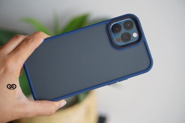 Pacific Blue Drop Proof Sleek Matte Case for iPhone 12 Pro